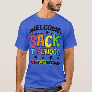 ウェルカム新学期幼稚園先生スチュデン Tシャツ