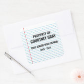 ウェルカム新学期 スクエアシール (封筒)