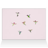 ウェルカム春ハミングバーズカード (内部横(上))