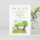 ウェルカム春ルンチョン 招待状 (スタンド正面)