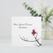 ウェルカム春/オリエンタルゼンオール大事な行事フローラ 招待状 (スタンド正面)