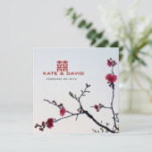 ウェルカム春/オリエンタル桜ダブルハピネス 招待状 (スタンド正面)