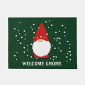 ウェルカム格言ウおもしろいィンタードマットデザイン ドアマット (正面)