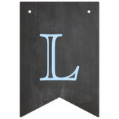 ウェルカム男の赤ちゃんシャルボードルック バンティングフラッグ (第3の旗)