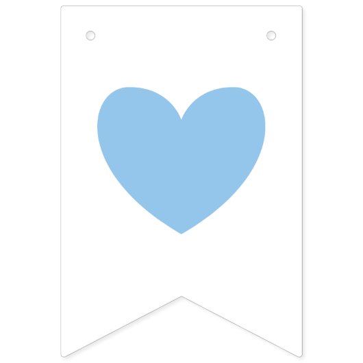 ウェルカム男の赤ちゃんブルーエレファントシャワースプリンクル バンティングフラッグ (第1の旗)