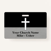 ウェルカム白黒クリスチャンチャーチアッシャー