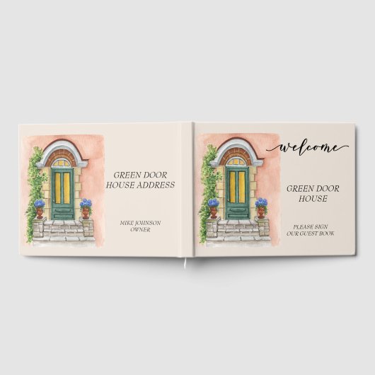 ウェルカム短期レンタルホームバケーションハウス ゲストブック (全面)