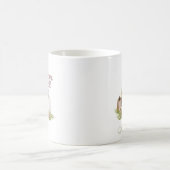 ウェルカム秋カボチャ花 コーヒーマグカップ (中央)