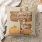 ウェルカム秋ホームデコール クッション (ブランケット)