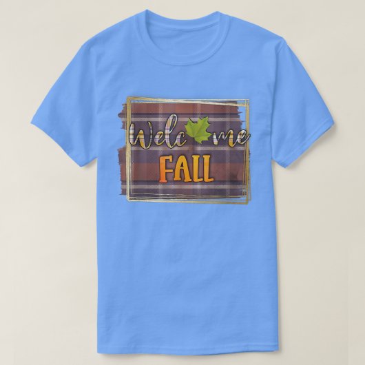 ウェルカム秋1秋テーマ Tシャツ (デザイン正面)