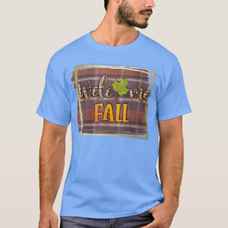 ウェルカム秋1秋テーマ Tシャツ