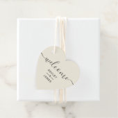 ウェルカム結婚のラベルと結婚ウェルカムバッグギフトラベル フェイバータグ (インサイチュ)