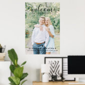 ウェルカム結婚・カップルの写真デジタルまたはポスター ポスター (ホームオフィス)