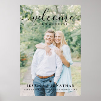 ウェルカム結婚・カップルの写真デジタルまたはポスター ポスター