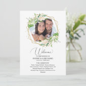 ウェルカム結婚・セレモニー・プログラム プログラム (スタンド正面)