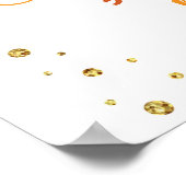 ウェルカム誕生日3rdパーティーポスターパンプキンスリー ポスター (角)