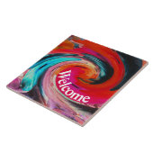 ウェルカム60ズスワールドホテルカラフルレンタル タイル (側面)