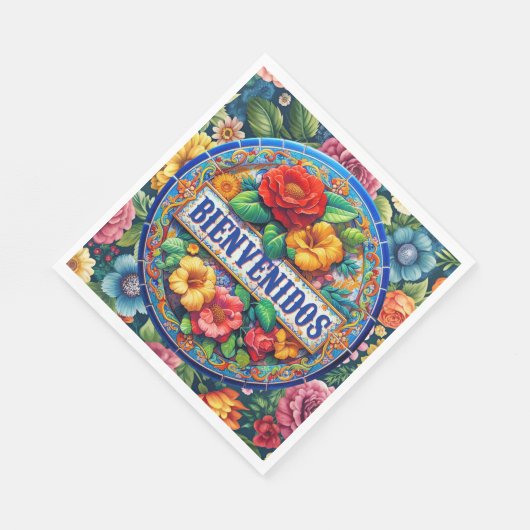 ウェルカム - とっても素敵! スタンダードランチョンナプキン (角)