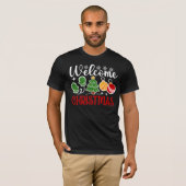 ウェルカム クリスマス-23758 Tシャツ (正面フル)