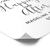 ウェルカム・サインの後、ブルゴーニュフローラは幸せに ポスター (角)