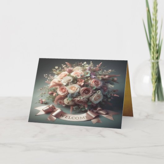 ウェルカム フォールド インビテーション カード (正面)
