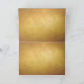 ウェルカム 折りたたみ 招待状カード 招待状 (内部)