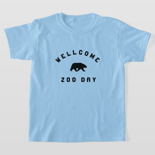 ウェルカムZOOデー Tシャツ (レイダウン)