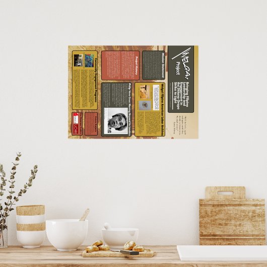 ウェルガ！プロジェクト ポスター (キッチン)