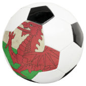 ウェルグランジシュ・ドラゴン国旗のイラストレーション サッカーボール (3/4)