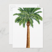 ウェルコダパーム春ホリデーサマーおもしろい シーズンポストカード (正面/裏面)