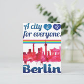ウェルコダベルリンfor Everyone Loving City ポストカード (スタンド正面)