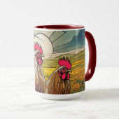 ウェルサマーロターズアットドーンフローラ マグカップ (正面右)