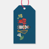 ウェルシュの衣装とエンブレム両面ギフトラベル ギフトタグ (裏面)