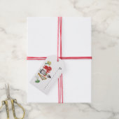 ウェルシュの衣装とエンブレム両面ギフトラベル ギフトタグ (より糸付き)