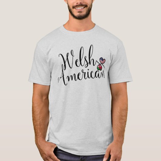ウェルシュアメリカントライトハートTシャツ Tシャツ (正面)