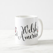 ウェルシュアメリカン絡み合いハートマグ コーヒーマグカップ (正面右)