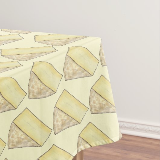 ウェルシュカーフィリーチーズウェッジフードウェールズUK テーブルクロス (インサイチュ)
