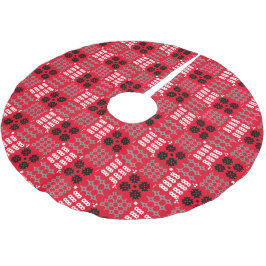 ウェルシュカーロンブランケットタペストリーデザイン ブラッシュドポリエステルツリースカート