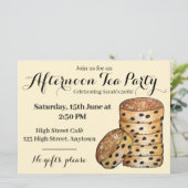 ウェルシュケーキ ウェルシュ ケーキ アフタヌーンティー イギリス料理 招待状 (スタンド正面)