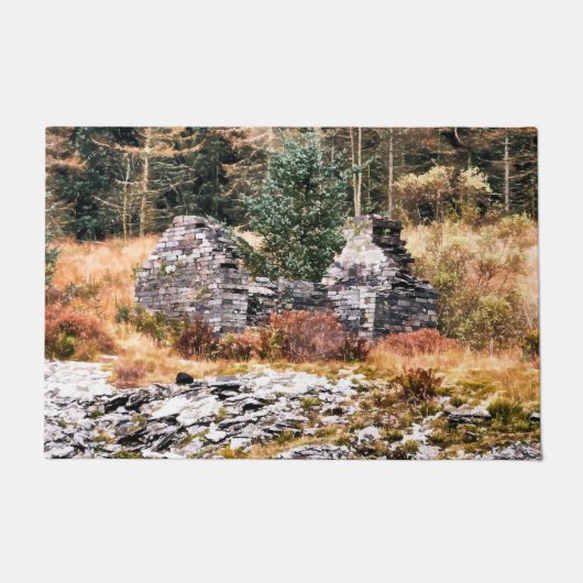 ウェルシュコテージ ドアマット (正面)