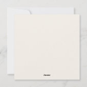 ウェルシュコリードッグスノースウォーターの色メリークリスマス シーズンカード (裏面)