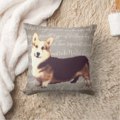 ウェルシュコーギーのイラストレーションの枕 クッション (ブランケット)