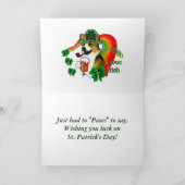 ウェルシュコーギーのパトリキウスの日 カード (内部)