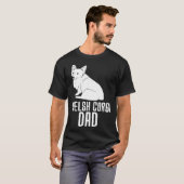 ウェルシュコーギーのパパ Tシャツ (正面フル)