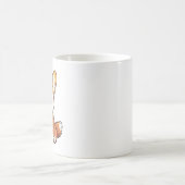 ウェルシュコーギーのマグカップ コーヒーマグカップ (中央)