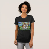 ウェルシュコーギーの妖精犬 Tシャツ (正面フル)