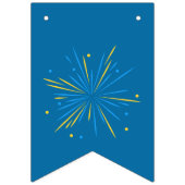 ウェルシュコーギーの帽子 バンティングフラッグ (第1の旗)