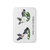 ウェルシュコーギーカーディガン バスマット (正面縦)