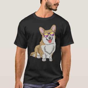 ウェルシュコーギーサングラスCorgi Breeder, Welsh Co Tシャツ