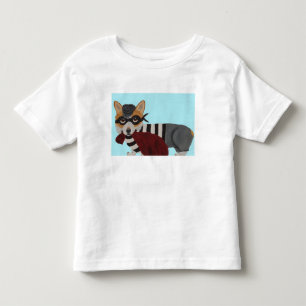 ウェルシュコーギートリート泥棒のTシャツ トドラーTシャツ